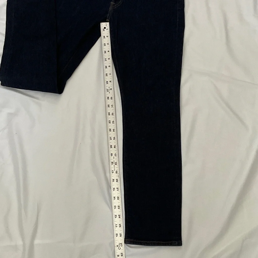J. Crew Men's Dark Blue Straight Jeans